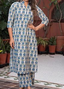 Floral Print Kurta Set