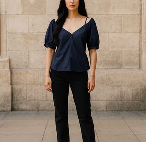 Derek Lam Cold Shoulder Top