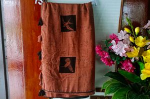 Elegant Saree with Animal Prints