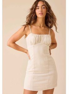 Ivory Mini Dress