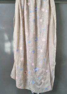 Embroidered Cotton Stole