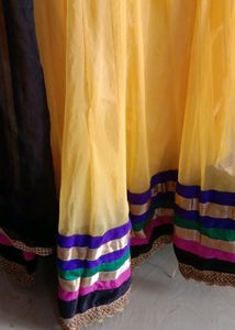 Yellow Lehga Choli