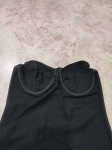 Black Bustier Underwired Dress/ Body Slimmer