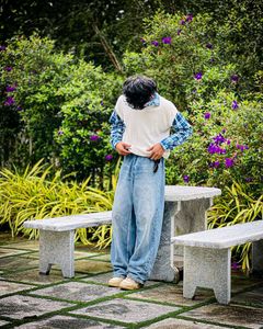 Baggy Jeans &amp; Layered Top all size