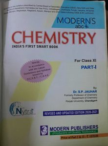 Class 11th MODERN&#39;s ABC+ Chemistry Part 1&amp;2 Combo