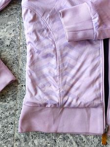 Li-Ning Purple N Lavender Reversible Zip-Up Hoodie