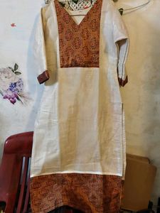 Elegant Onam Kurta