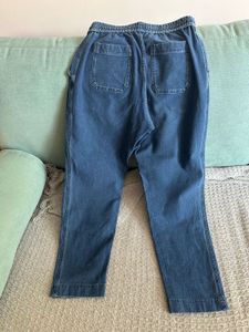 Blue Denim Joggers