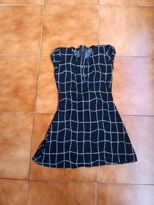 Checkered Casual Dress