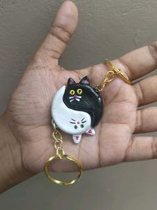 🖤Yin Yang Kittens🤍Keychain Set
