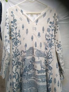 White Formal Kurta Set