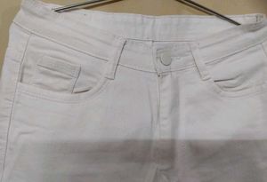 Beige Jeans