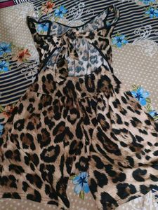 Leopard Print Romper