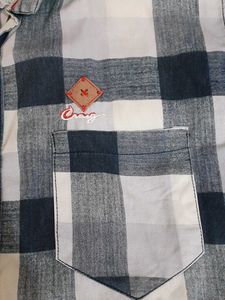 Checked Men Blue Shirts