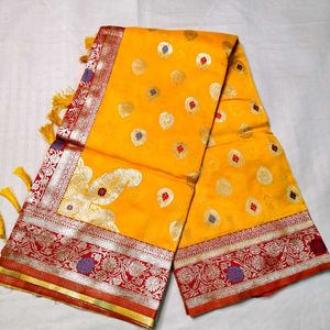 Peacock Designer Saree