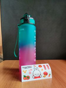 New Motivational Water Bottle 1 Liter