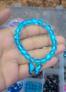 Aura Bracelet With Butterfly Charm