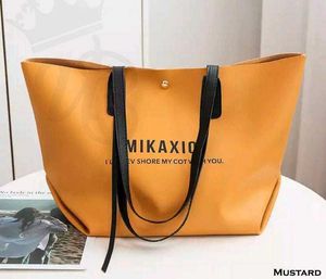 Mustard Tote Bag