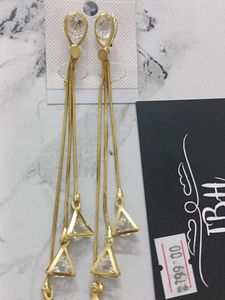 Triangle Dangle Earrings