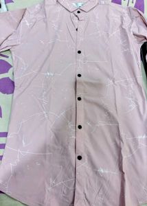 Pink Patterned Shirt
