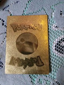 Pokemon Gold Card
