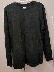 Black Long Sleeve Slim fitT-Shirt