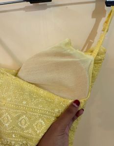 Short Chikankari Kurti