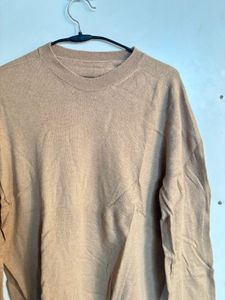 Classic Brown Knit Sweater
