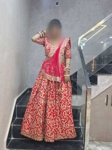 Pink Engagement Lehenga