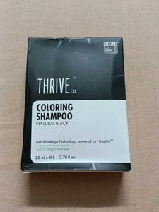 Thrive.co Coloring Shampoo - Natural Black