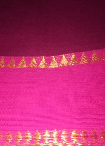 New Chettinad Cotton Saree With 1m Blouse Pc