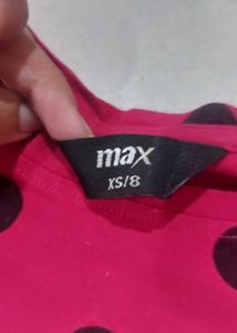 Max Polka Dot Top