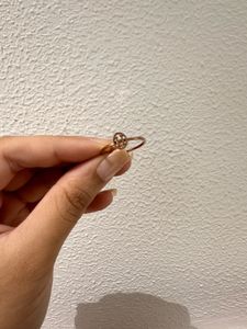 Delicate Gold Circle Ring