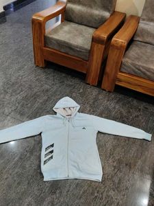 Adidas Light Blue Hoodie