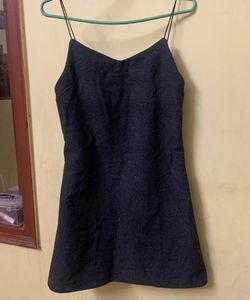 Winter Dark Grey Mini Dress