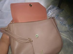 Bag With Pink Color From Baggit Brand