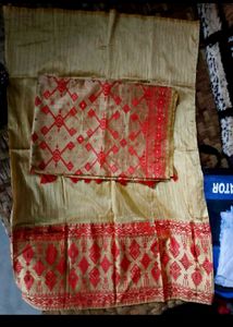 ASSAMESE MALEKHA SILK SAREE
