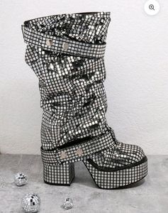 Mirror Boots- PREMIUM SHEIN