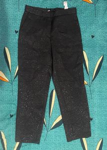 Zara Black Shiny Pant