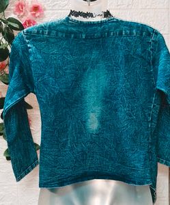🎁Buy 2 Get 1 item worth Rs.99 free 🎁Denim Jacket