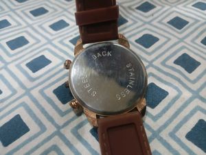 Adidas Brown Leather Watch