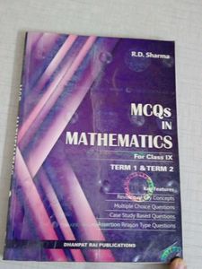 R.D. Sharma - Class IX Mathematics MCQ Book