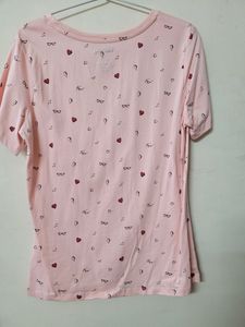 Casual Wear Light Pink Western Top