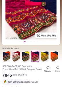 Ethnic Pink Saree
