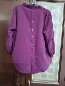 New Party&#39; Wear Stylish Purple Top In Xl Size
