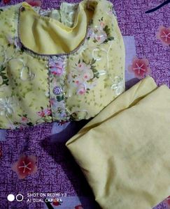 Kurti Pant Suit With Dupatta