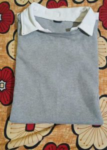 Gray Polo Shirt