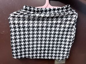 Houndstooth Skirt