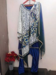 Peacock Theme Gown...