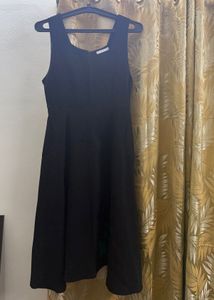 Elegant Black Midi Dress